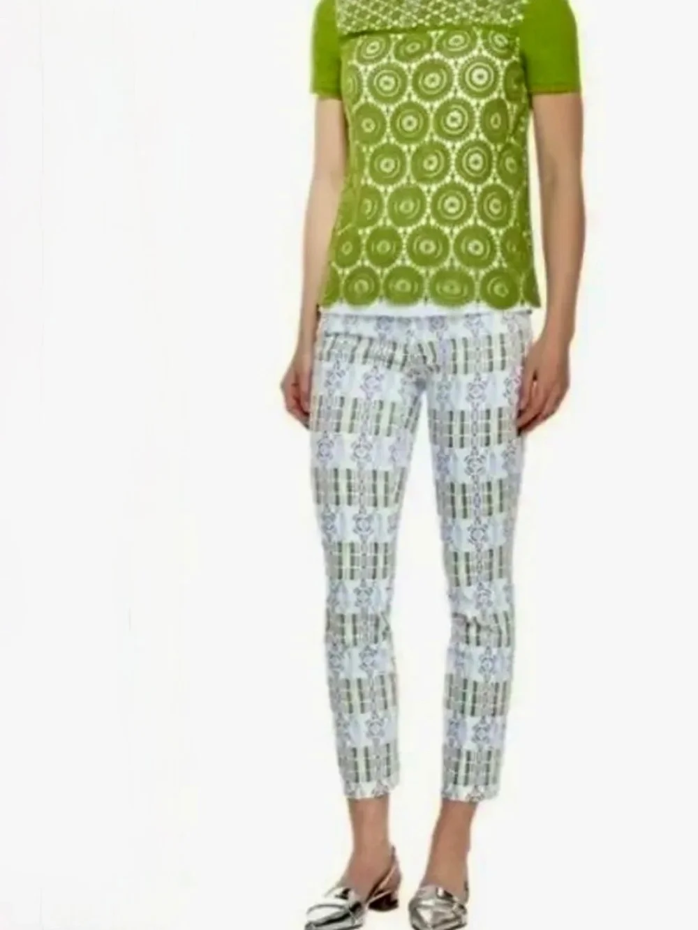 Tory Burch Alexa Cropped Skinny Jeans (28)